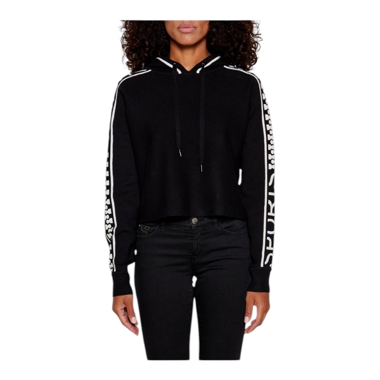 Marc Cain Black and White Hoodie - 16