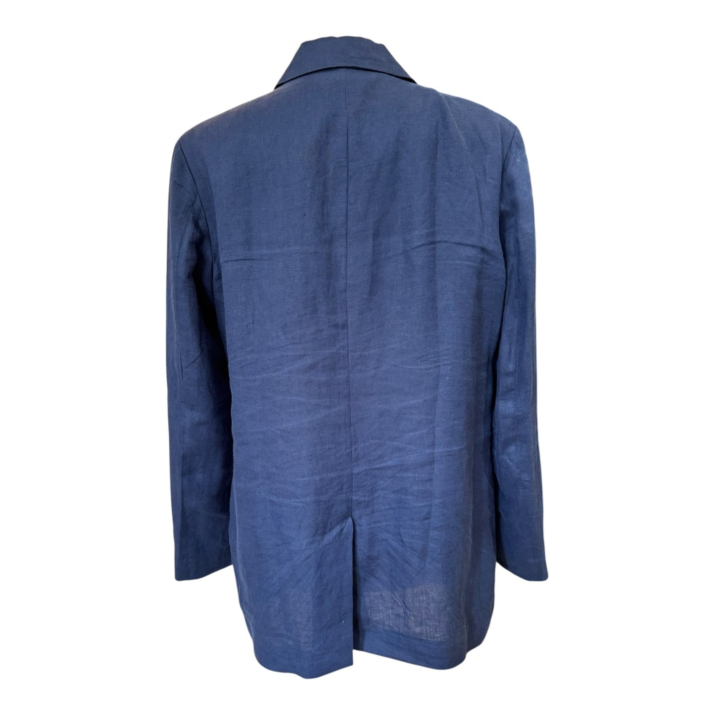 Trussardi Navy Linen Blazer - 12
