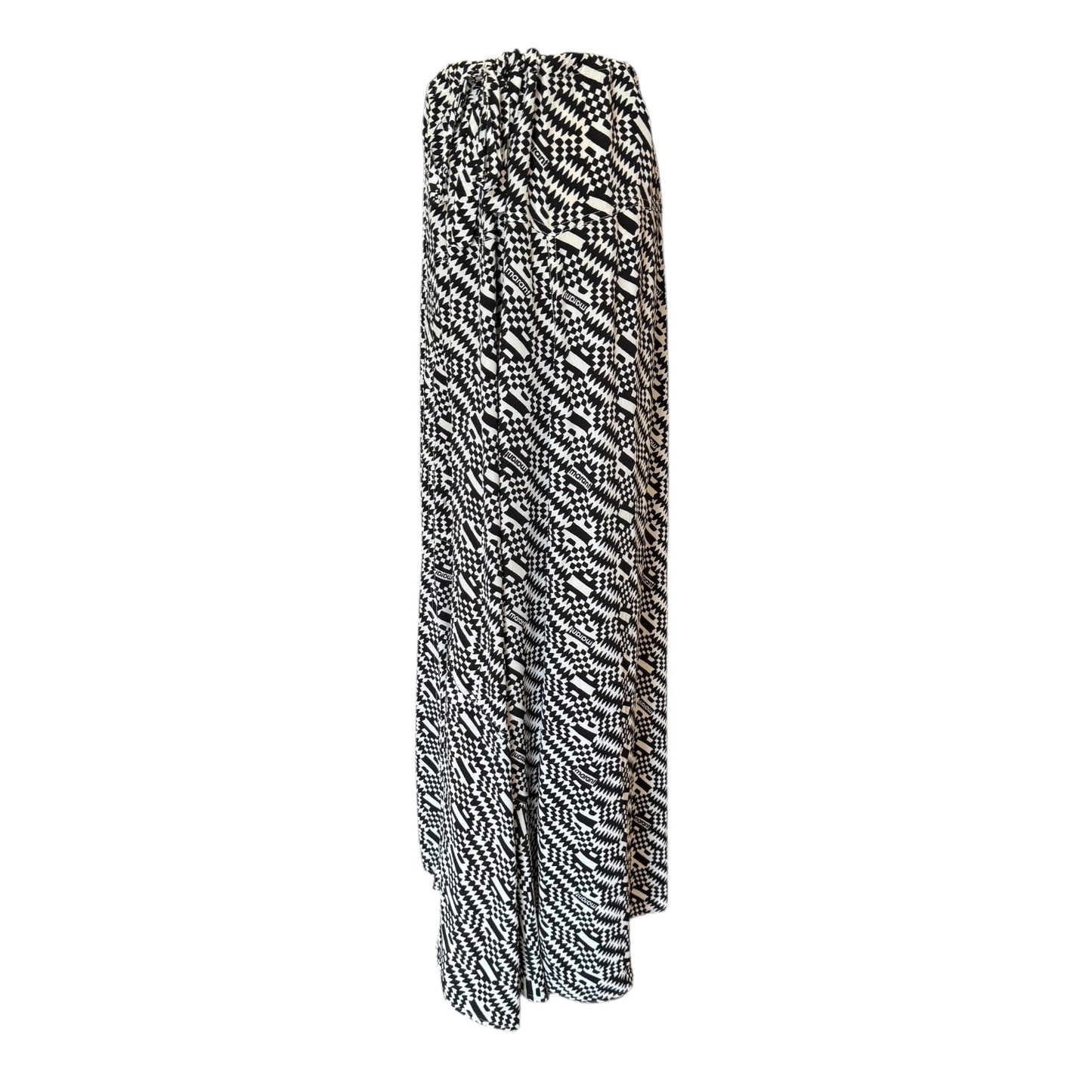 Isabel Marant Black and White Midi Skirt - 12