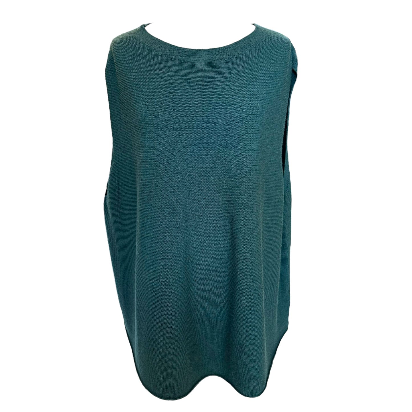 OSKA Green Virgin Wool Sweater Vest - 16/18