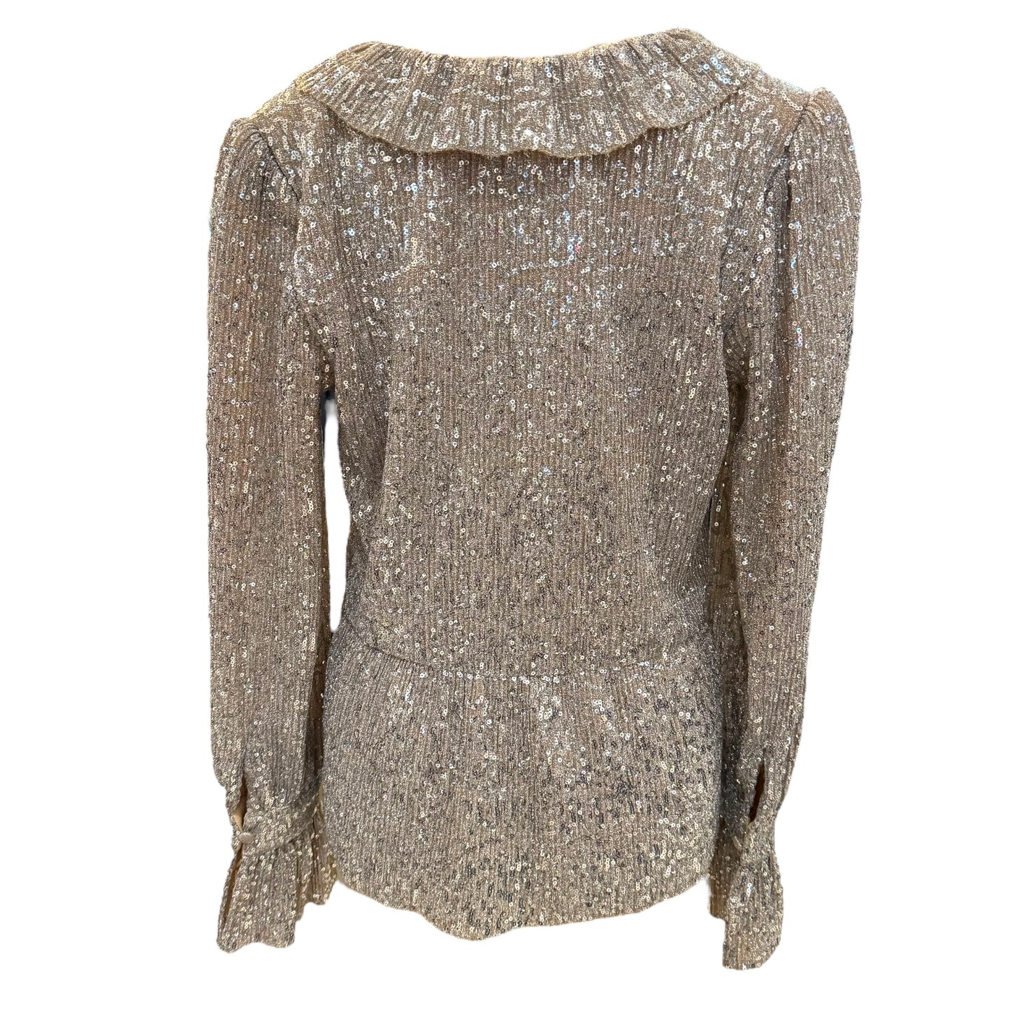 Karen by Simonsen Gold Sequin Top - 10