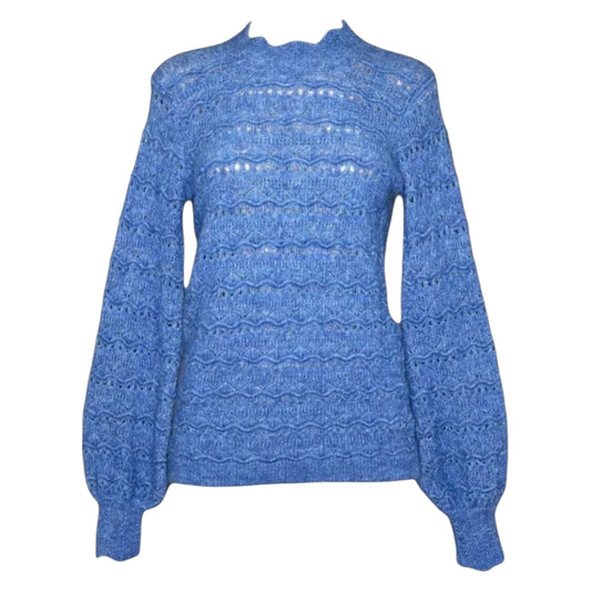 Sezane Lea Blue Sweater - 10