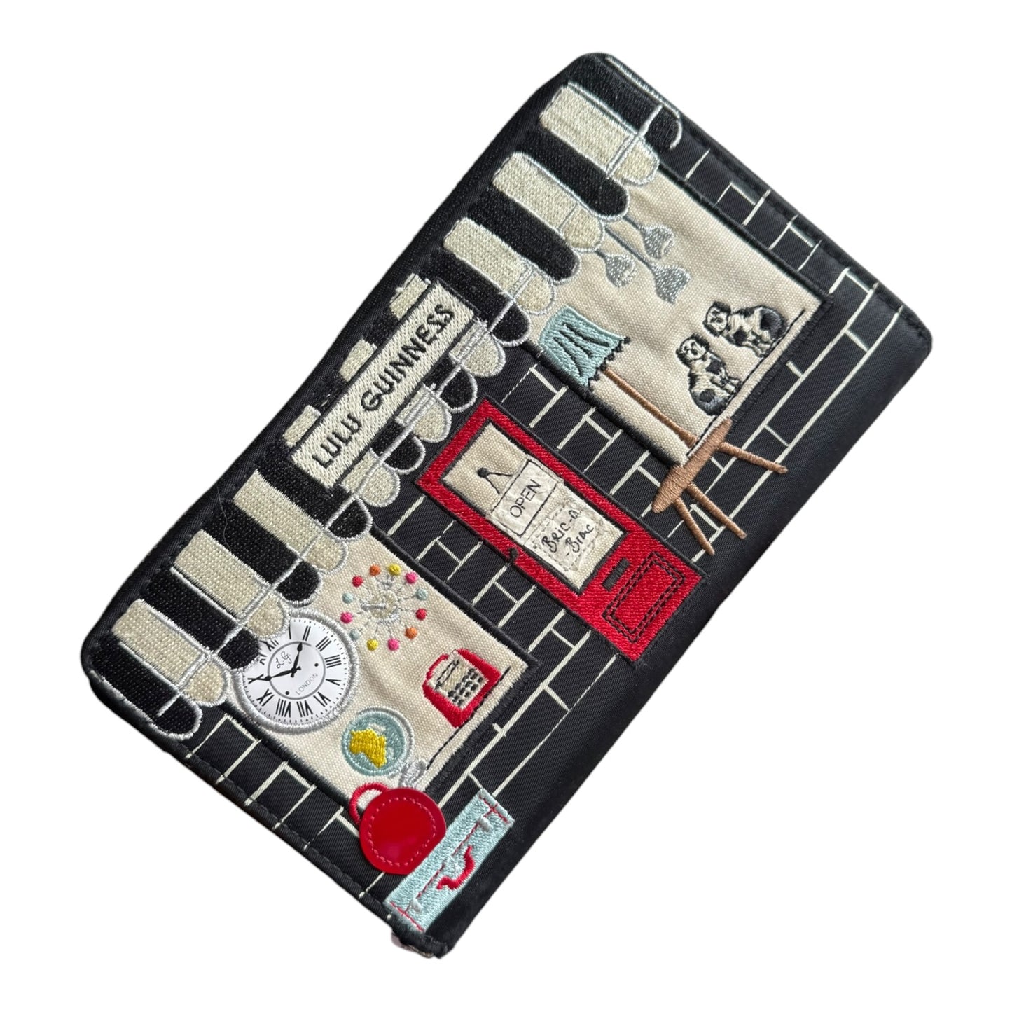 Lulu Guinness Shop Front Wallet Purse