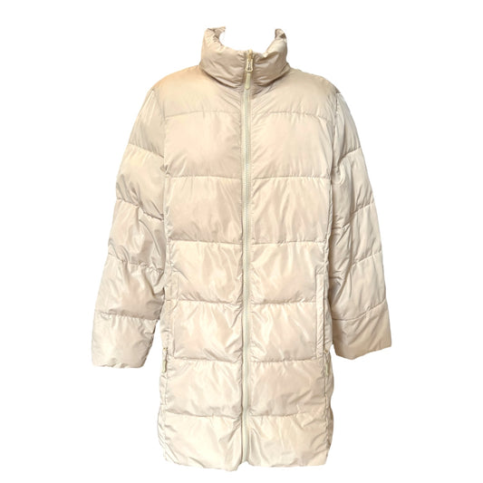Avalanche Cream Puffer Coat - 12 - NEW