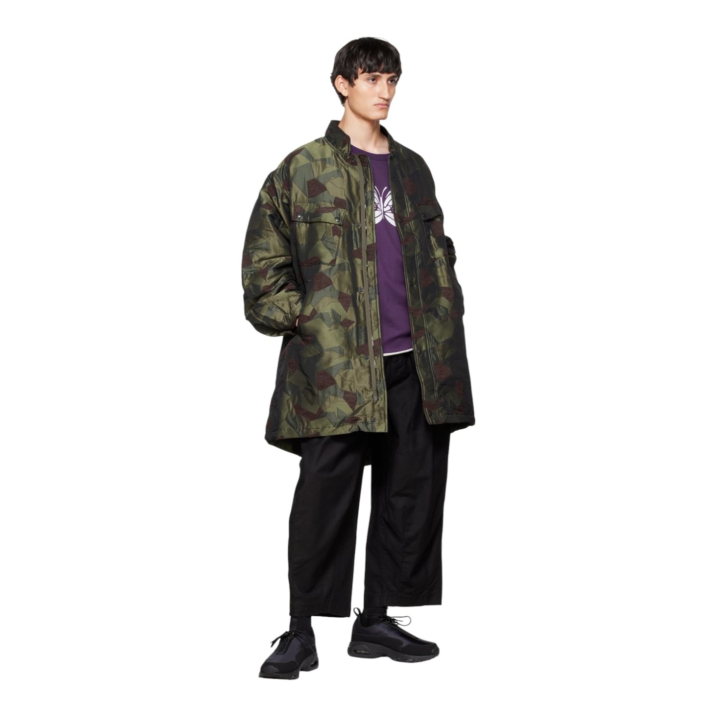 Needles Black Fatigue Trousers - 12