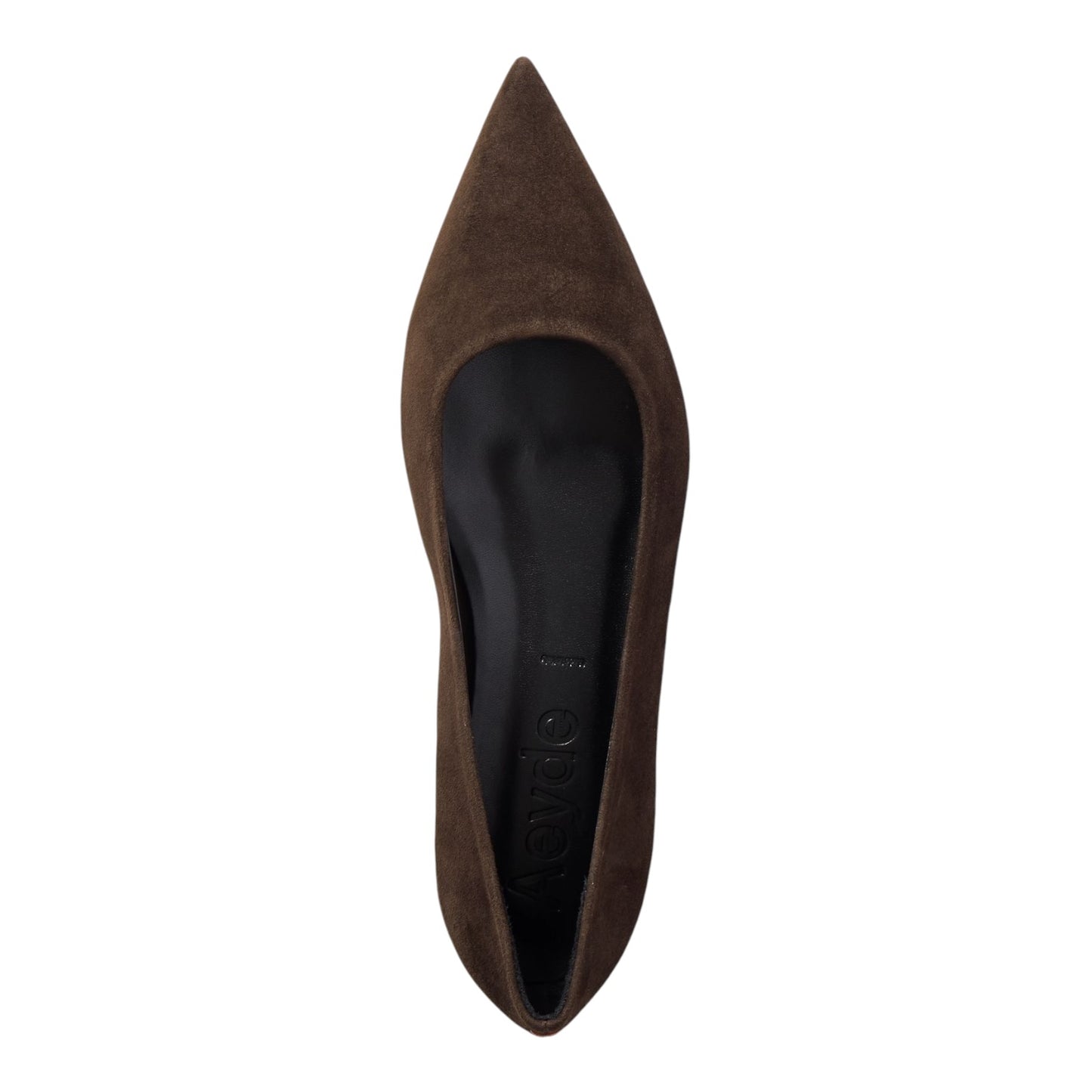 Aeyde Cassy Brown Suede Ballet Flats - 39/6 - NEW