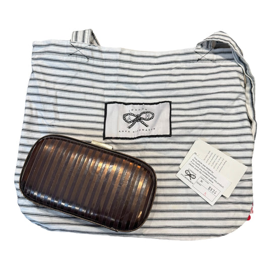 Anya Hindmarch Brown Clutch Bag
