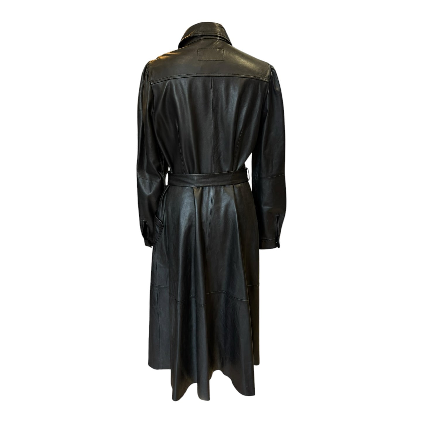 Riani Leather Shirt Dress - 10