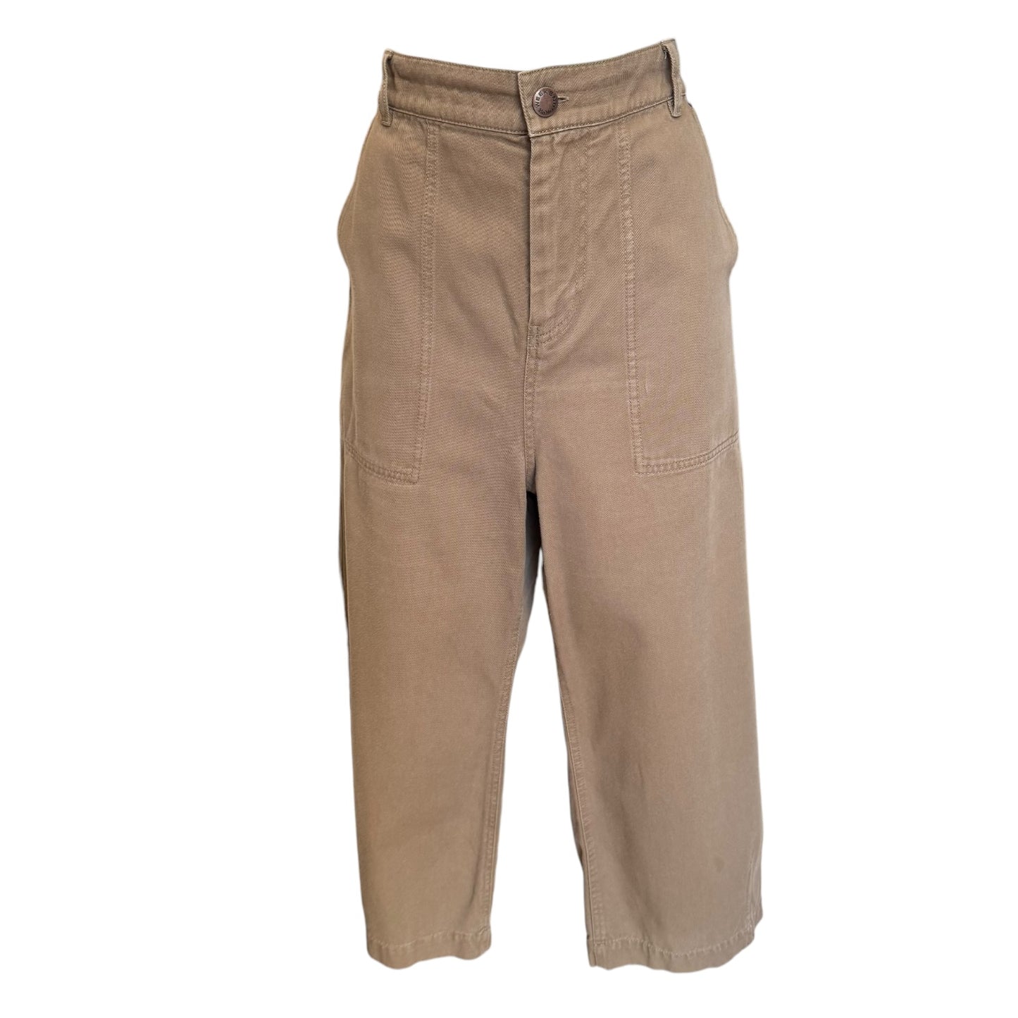 Weekend Max Mara Camel Barrel Leg Trousers - 12