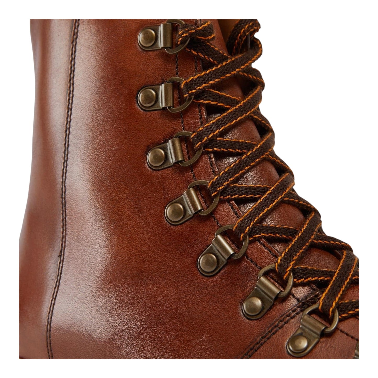 Grenson Nanette Hand Painted Leather Hiking Style Boots - 38/5