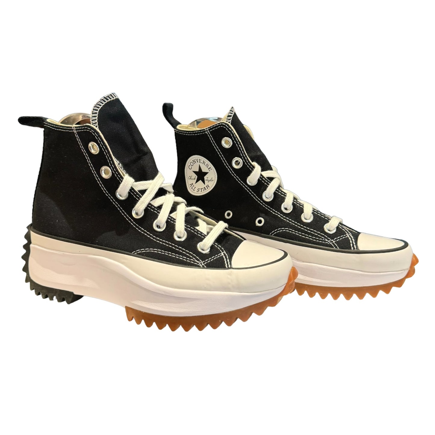 Converse Black 'Run Star Hike' Hi Tops - 5.5 - NEW