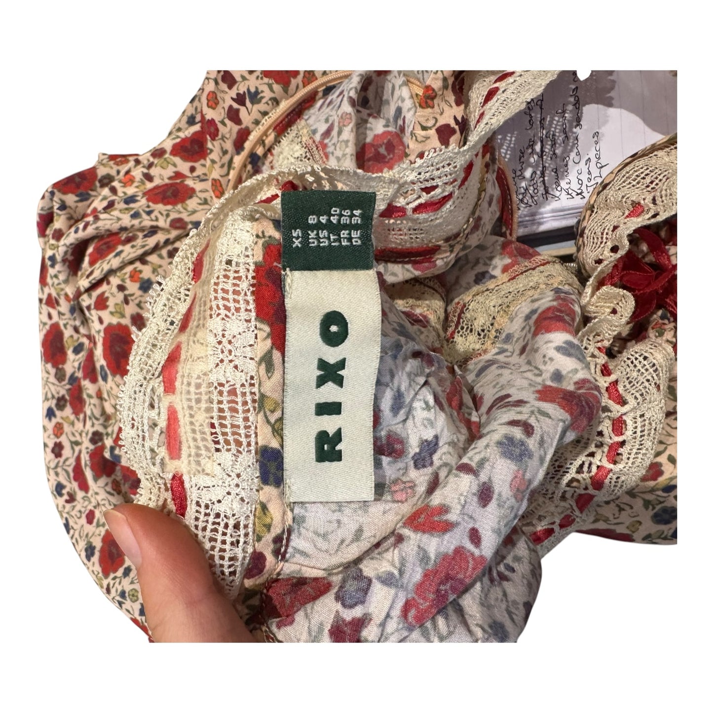 Rixo Maeva Floral-Print Crepe De Chine Maxi Dress - 8/10