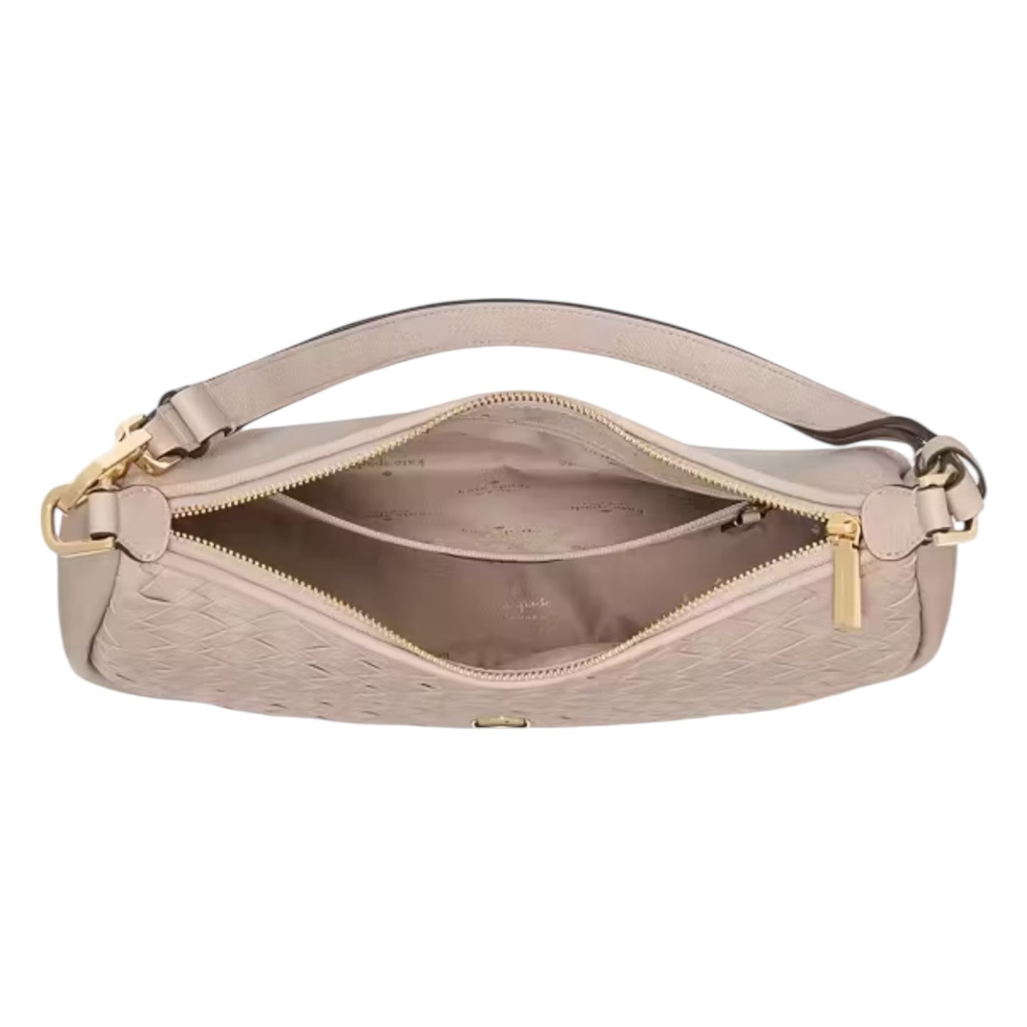 Kate Spade Kayla Woven Leather Large Shoulder Bag - NEW