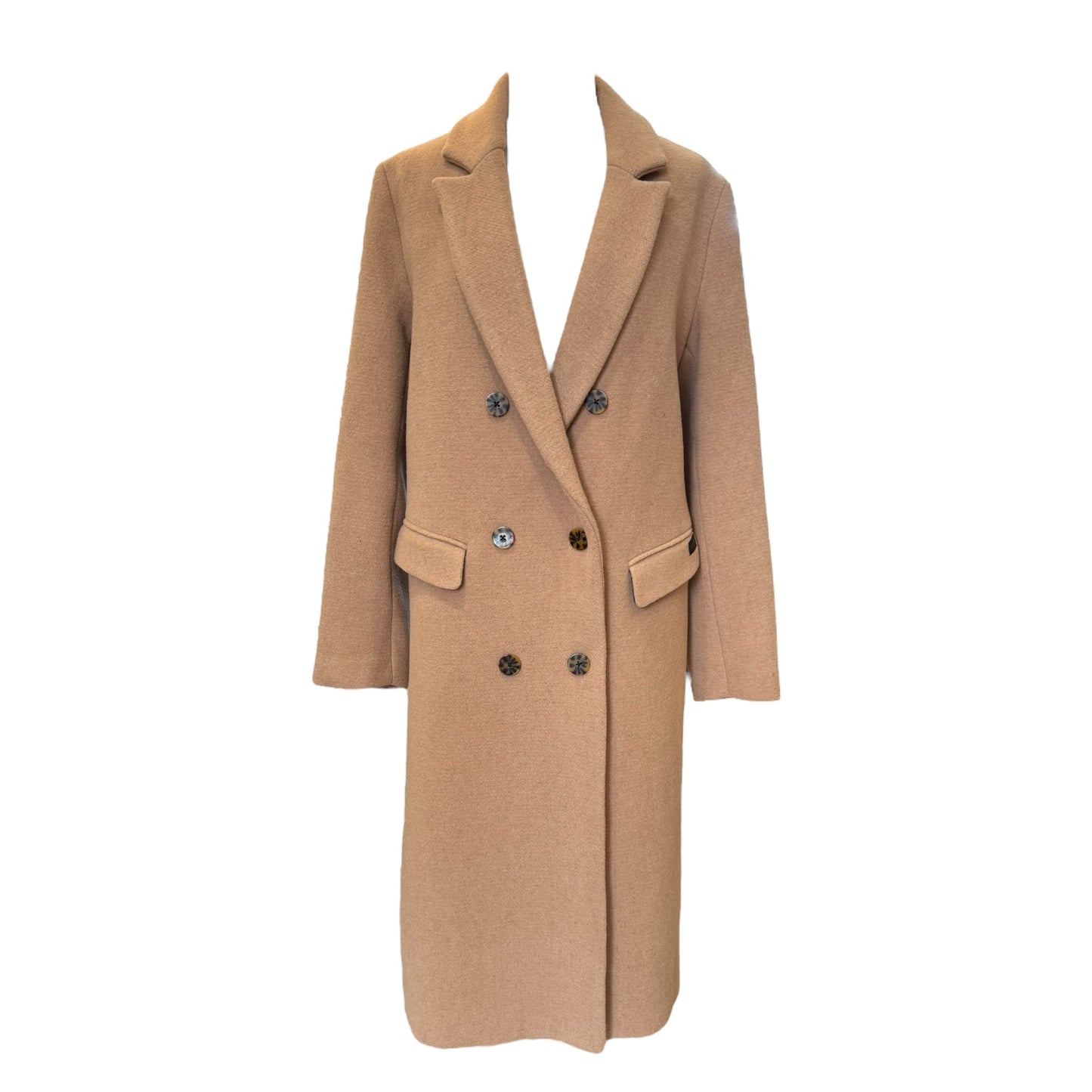Scotch & Soda Camel Coat - 12 - NEW
