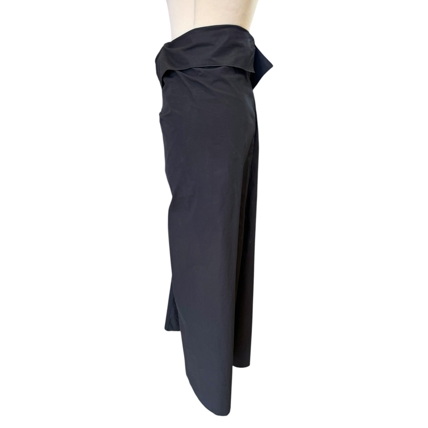 Joseph Black Asymmetric Midi Skirt - 10