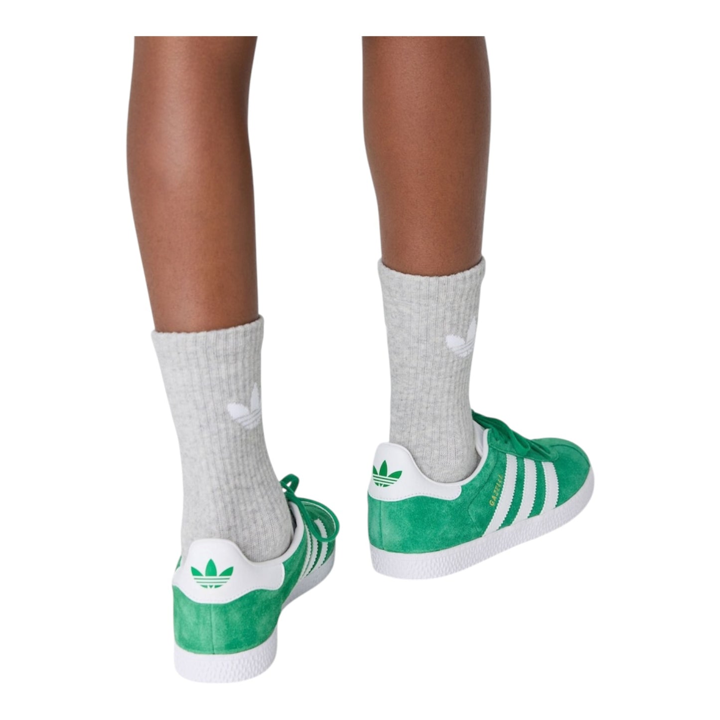Adidas Gazelles Green Trainers - 38.5/5.5