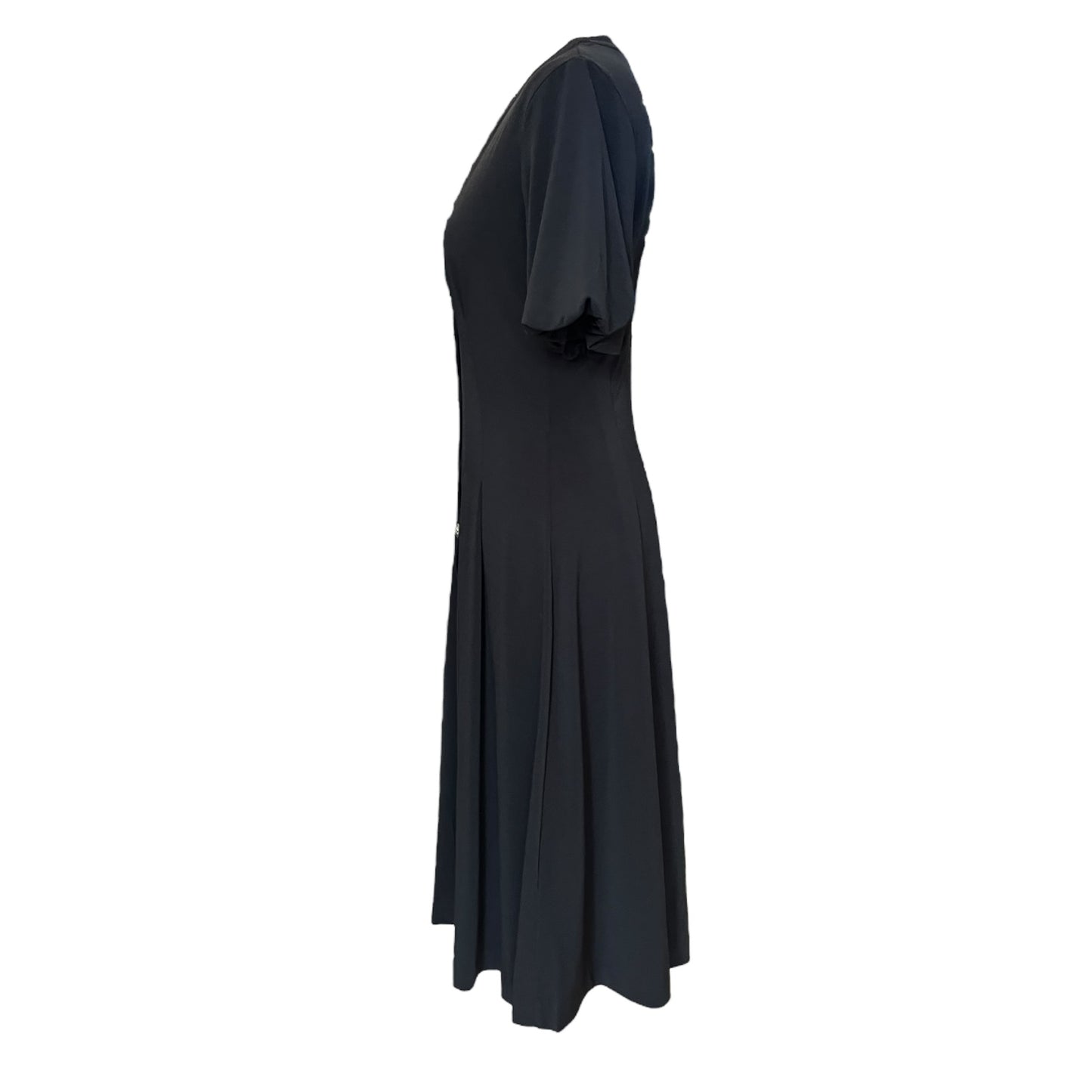 French Connection Black Midi Dress - 8