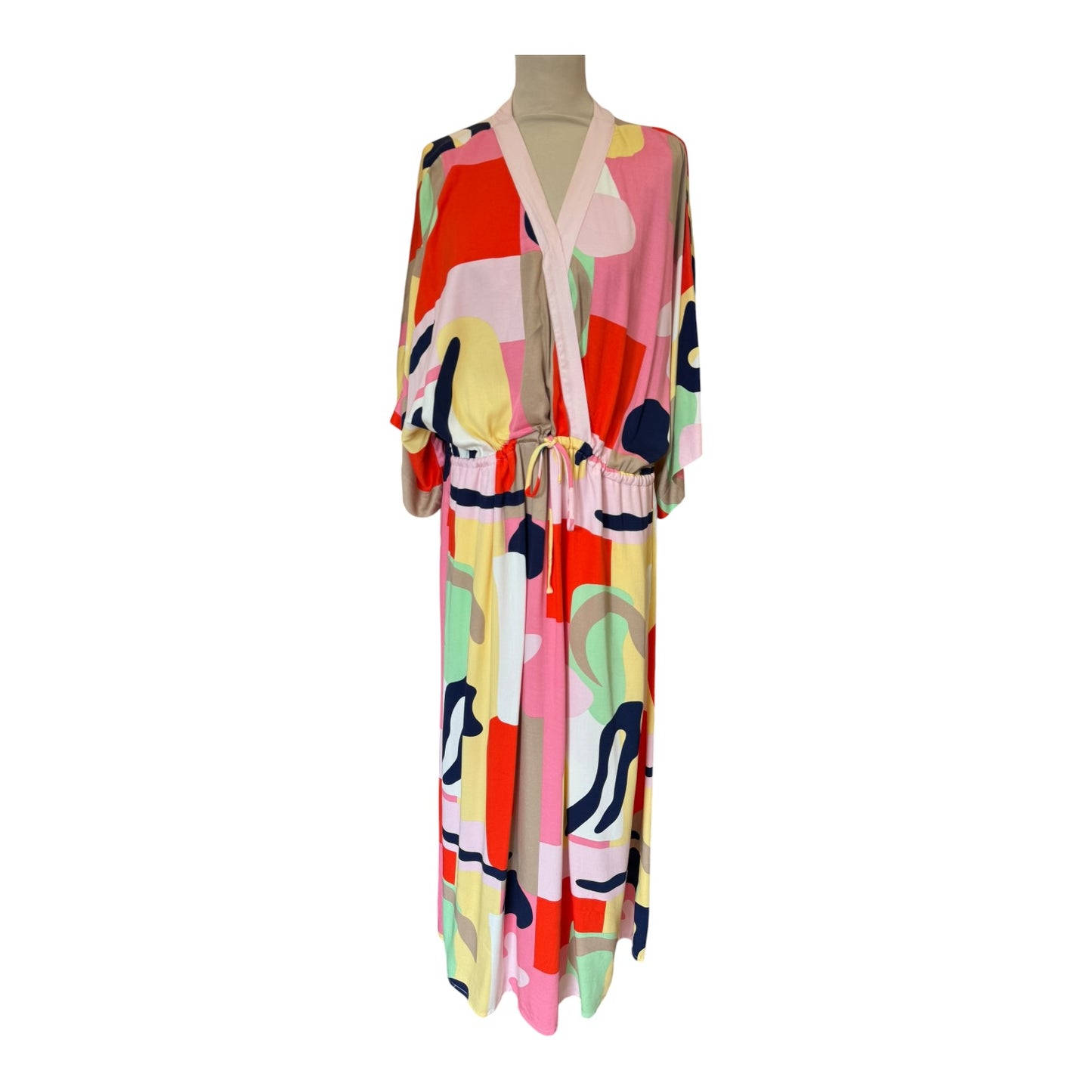 Numph Nuulrika Flamingo Pink Dress - 14/16