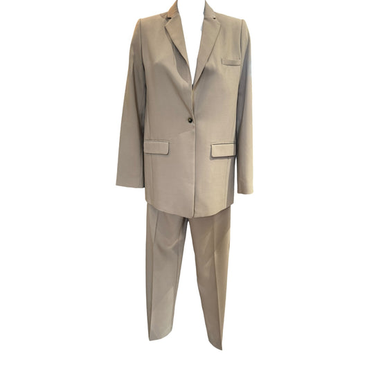 Lexington Remi Taupe Trouser Suit - 6/8 - NEW