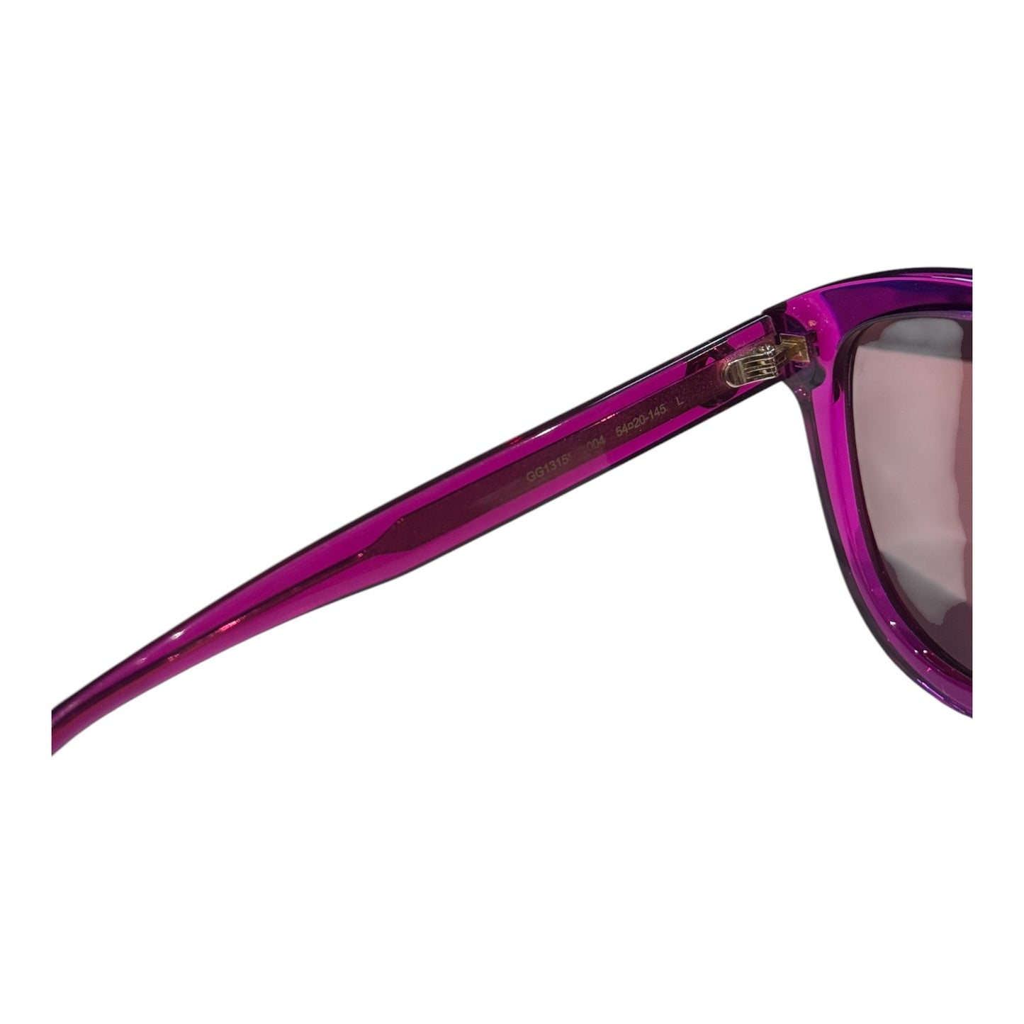 Gucci Pink Red Sunglasses