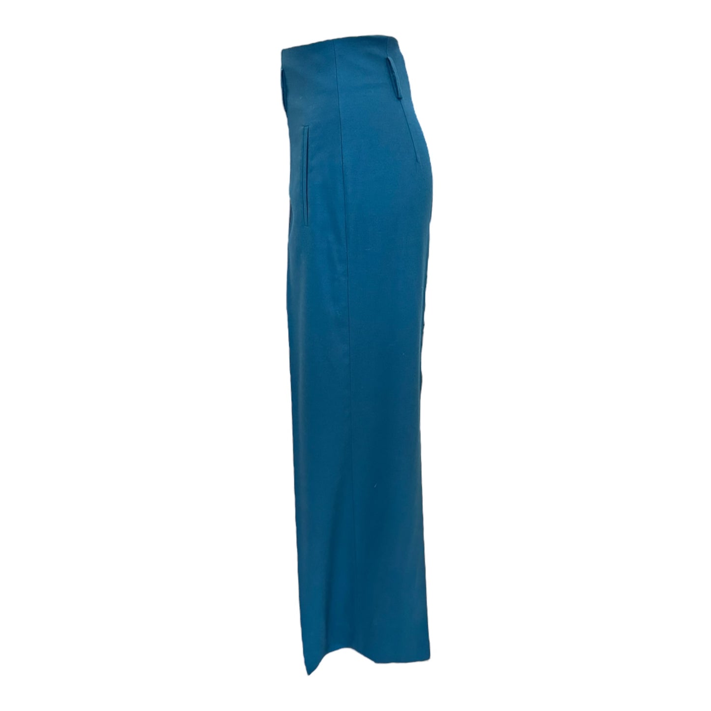 Alberta Ferretti Teal Wool Trouser Suit - 12