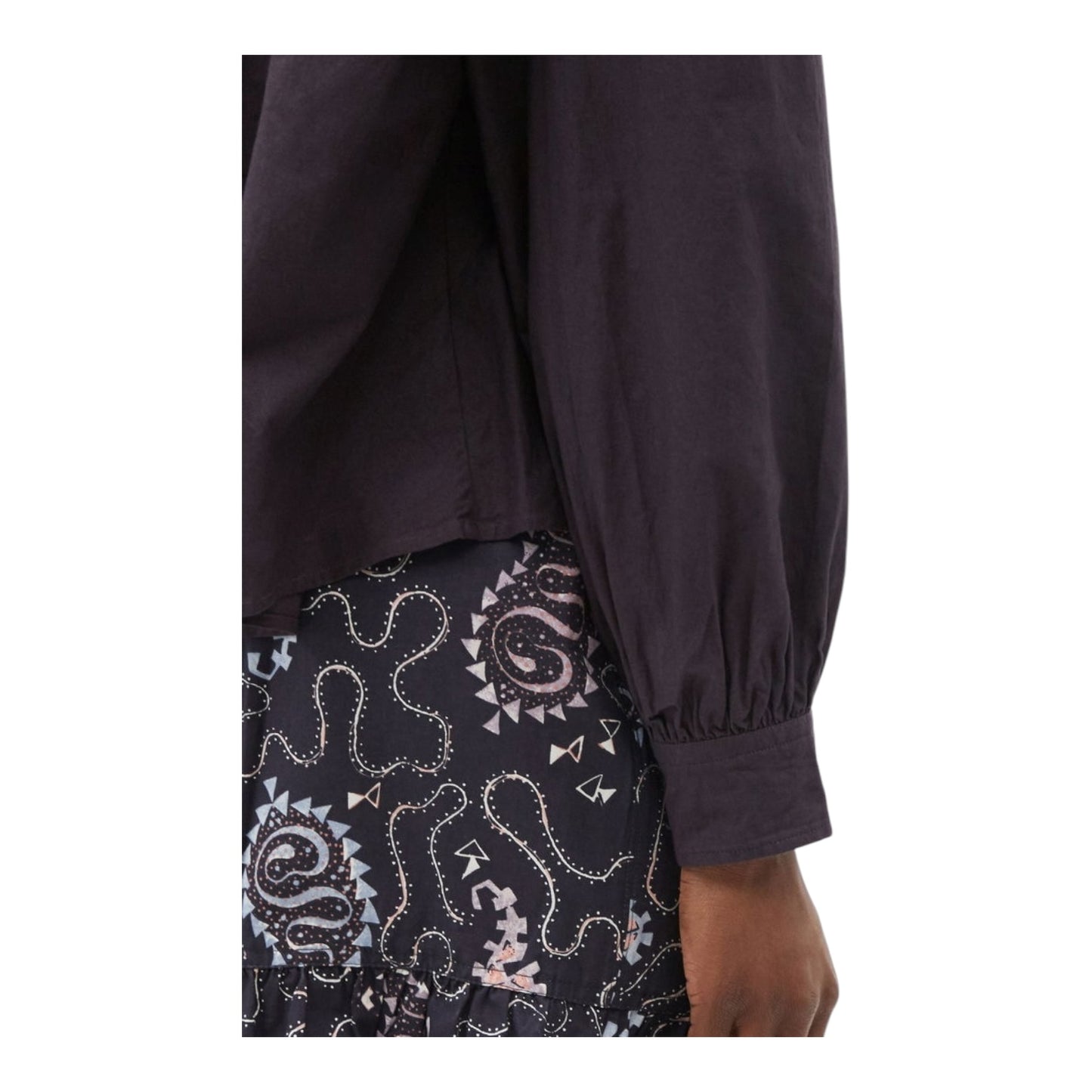 Marant Étoile Okina Pintucked Cotton Blouse - 14