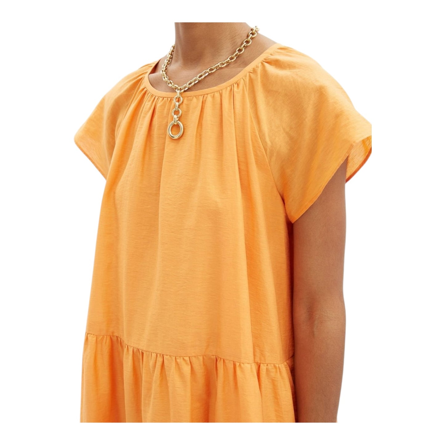 Weekend Max Mara Orange Nembi Dress - 14/16