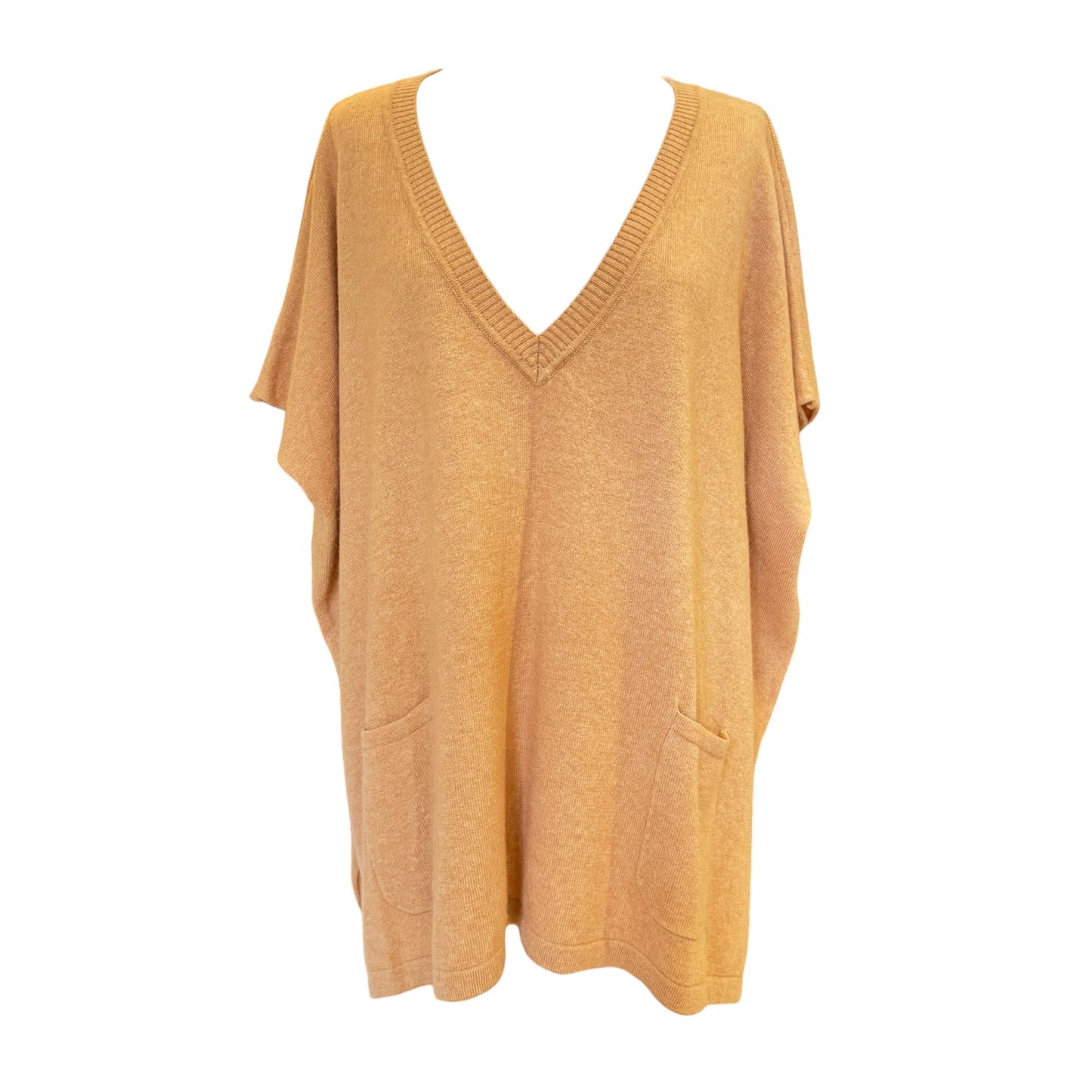 Caroline Camel Cashmere Tunic - One Size  - NEW