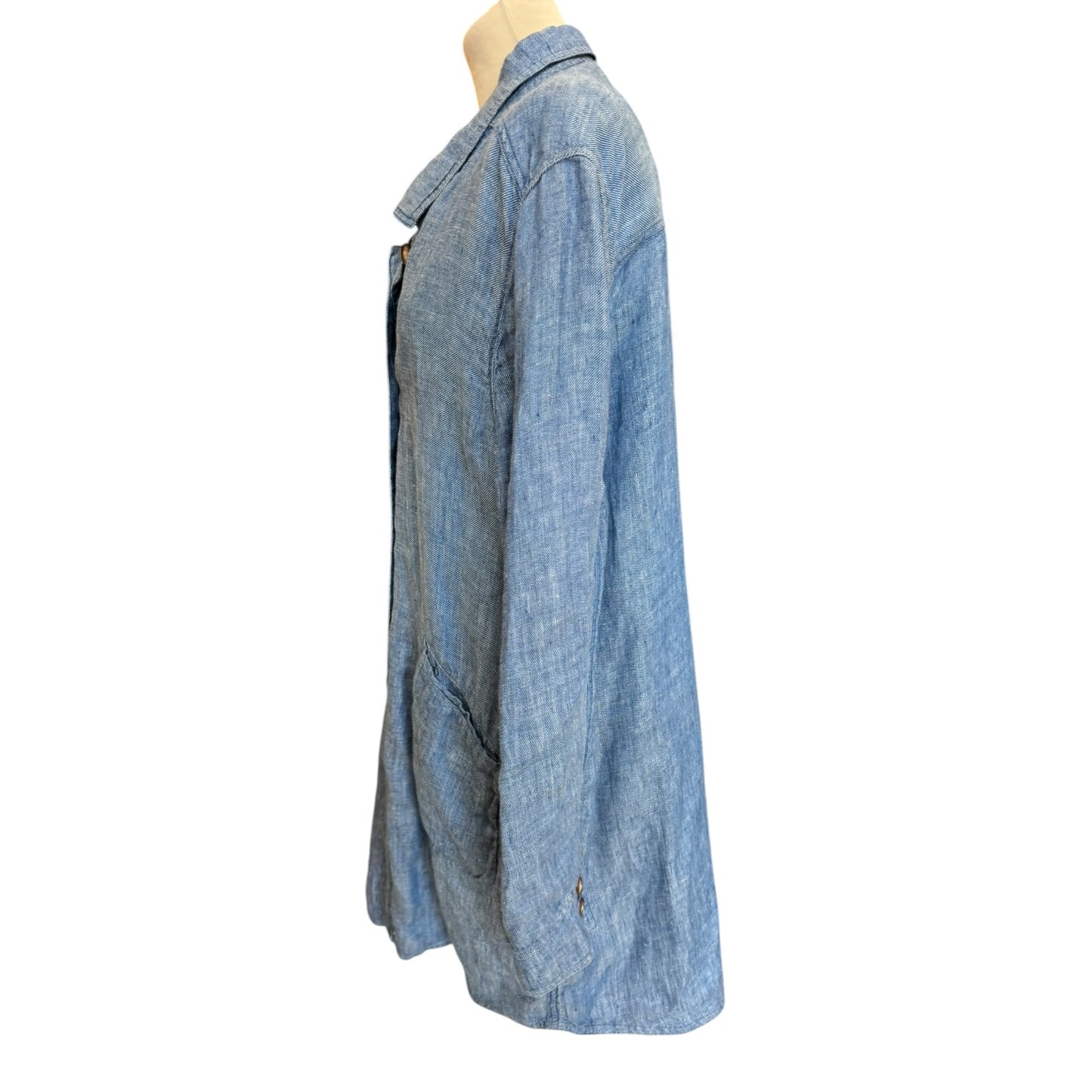 Theory Longline Denim Jacket - 18/20