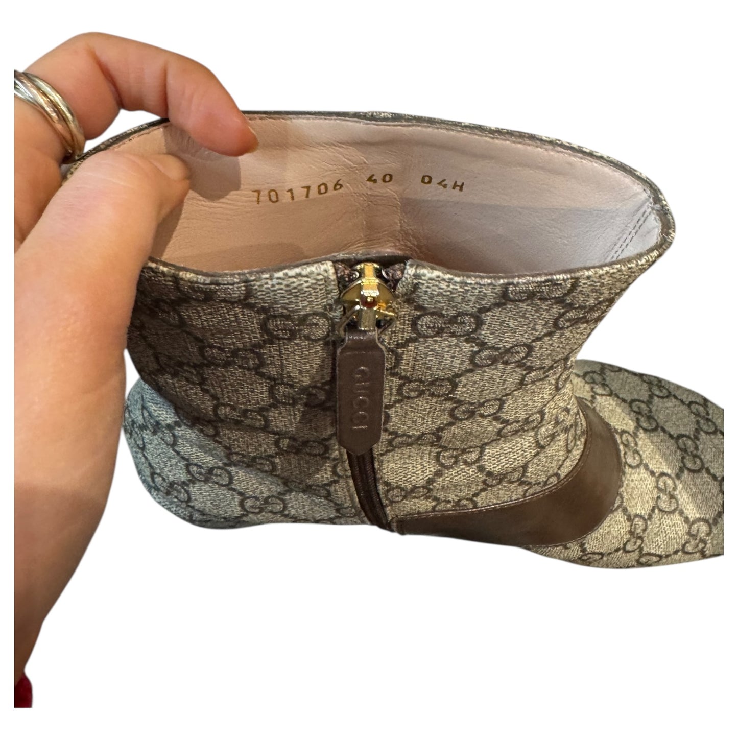 Gucci Blondie Ankle Boots - 40/7