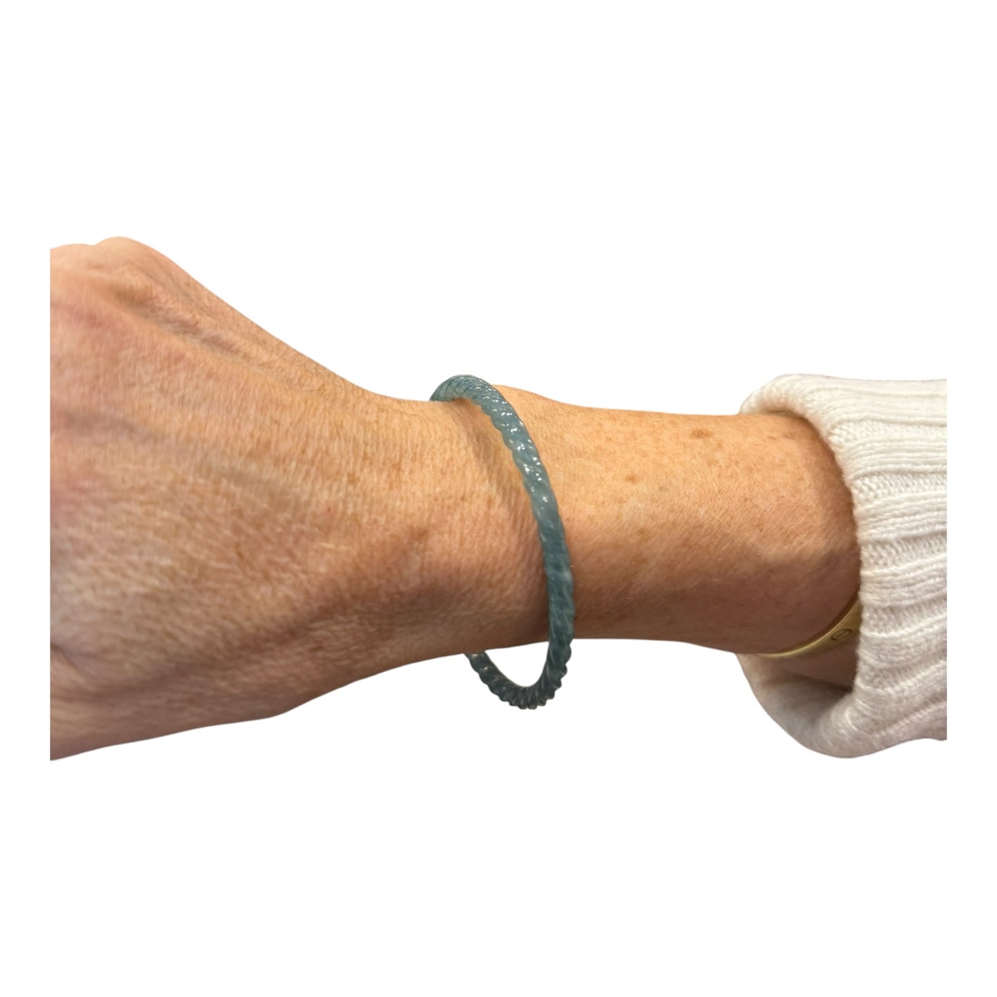 Blue Water Jade Bracelet