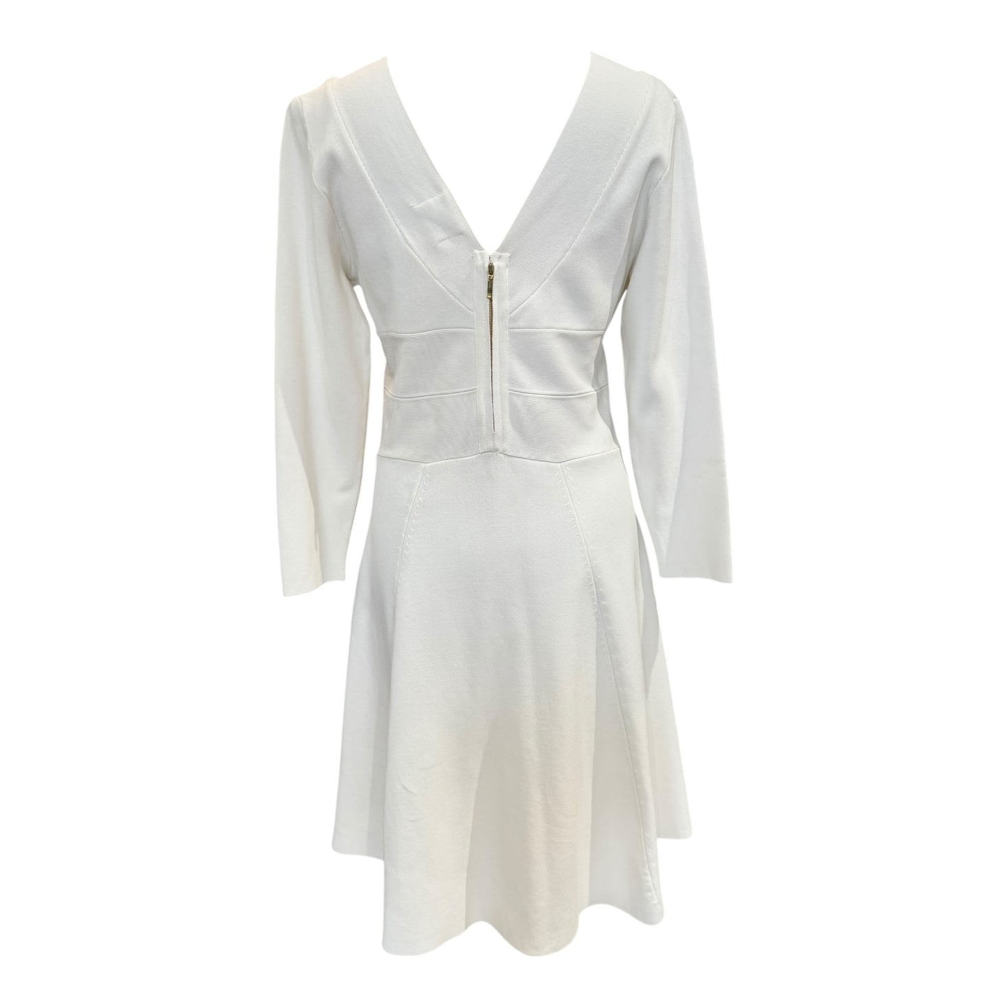 Reiss Jen White Knit Dress - 12