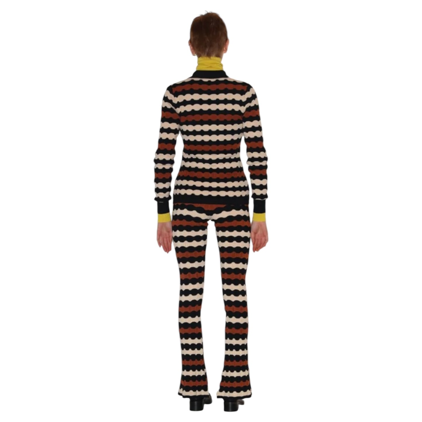 Dodo Bar Or Marvin Black Brown and Cream Cardigan - 10