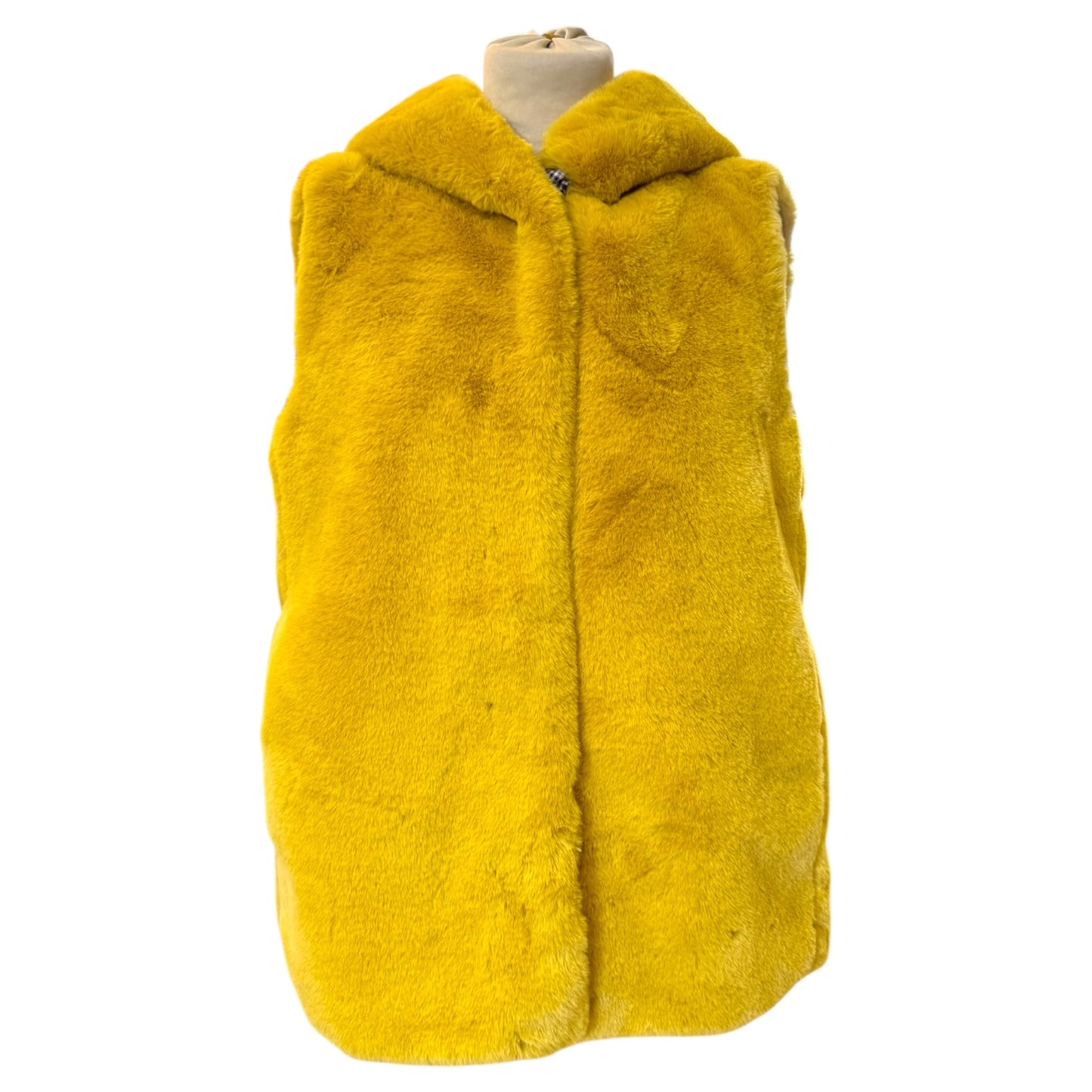 Marella Mustard Reversible Gilet - 10