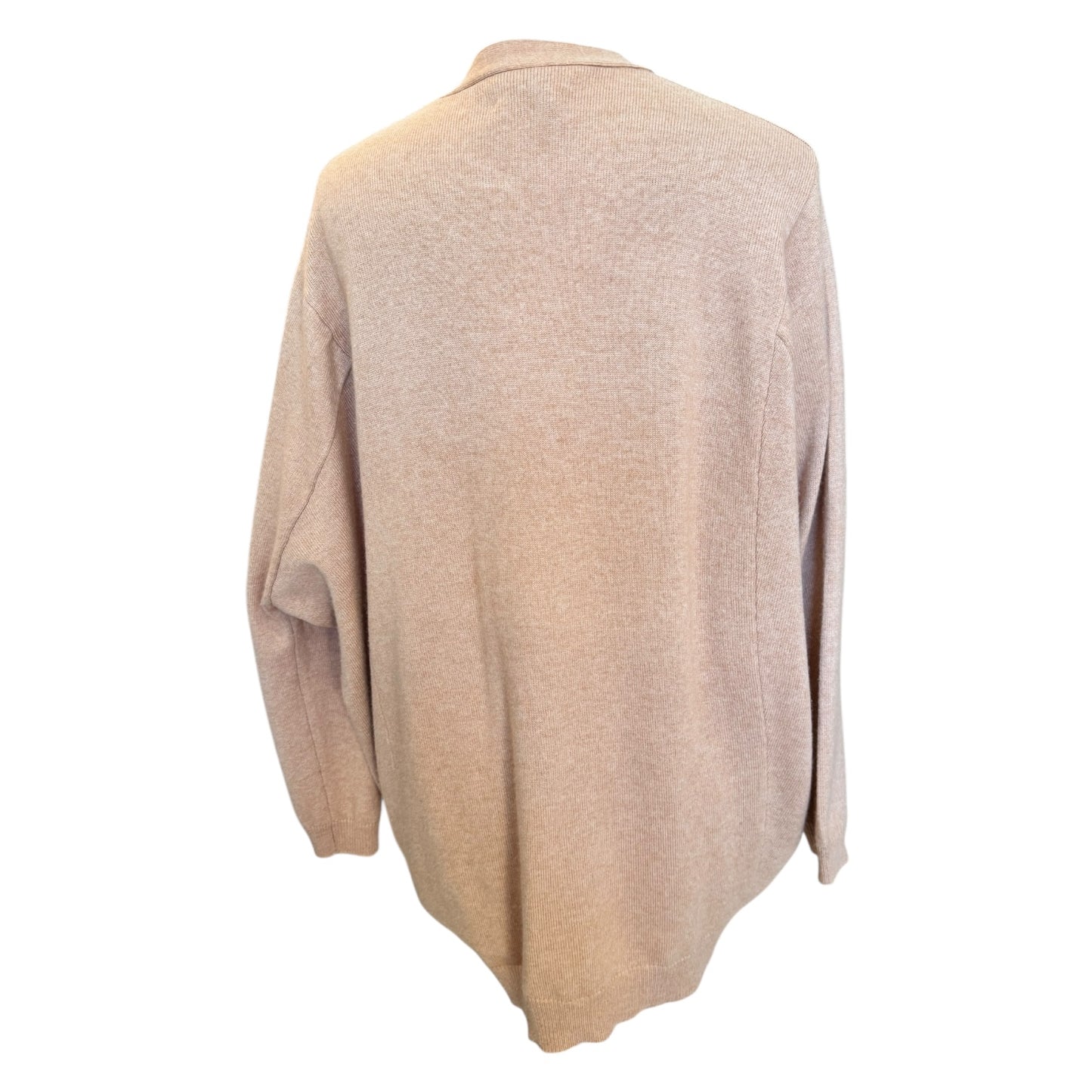 Caroline Beige Cashmere Cardigan - 12
