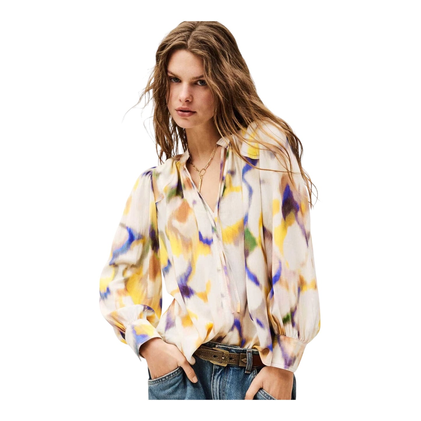 Ba&sh Abstract Foka Print Co Ord - 12