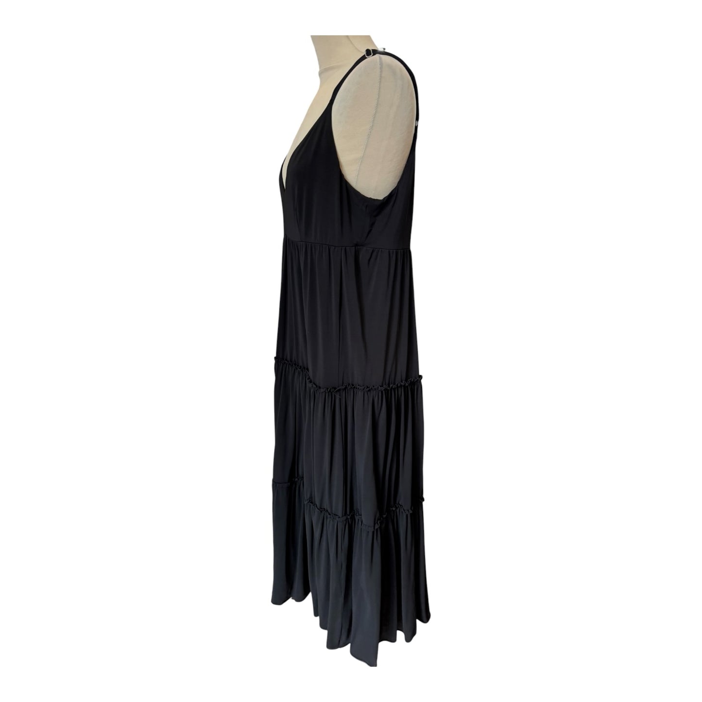 Max Mara Beach Wear Tiered Midi Dress - 12