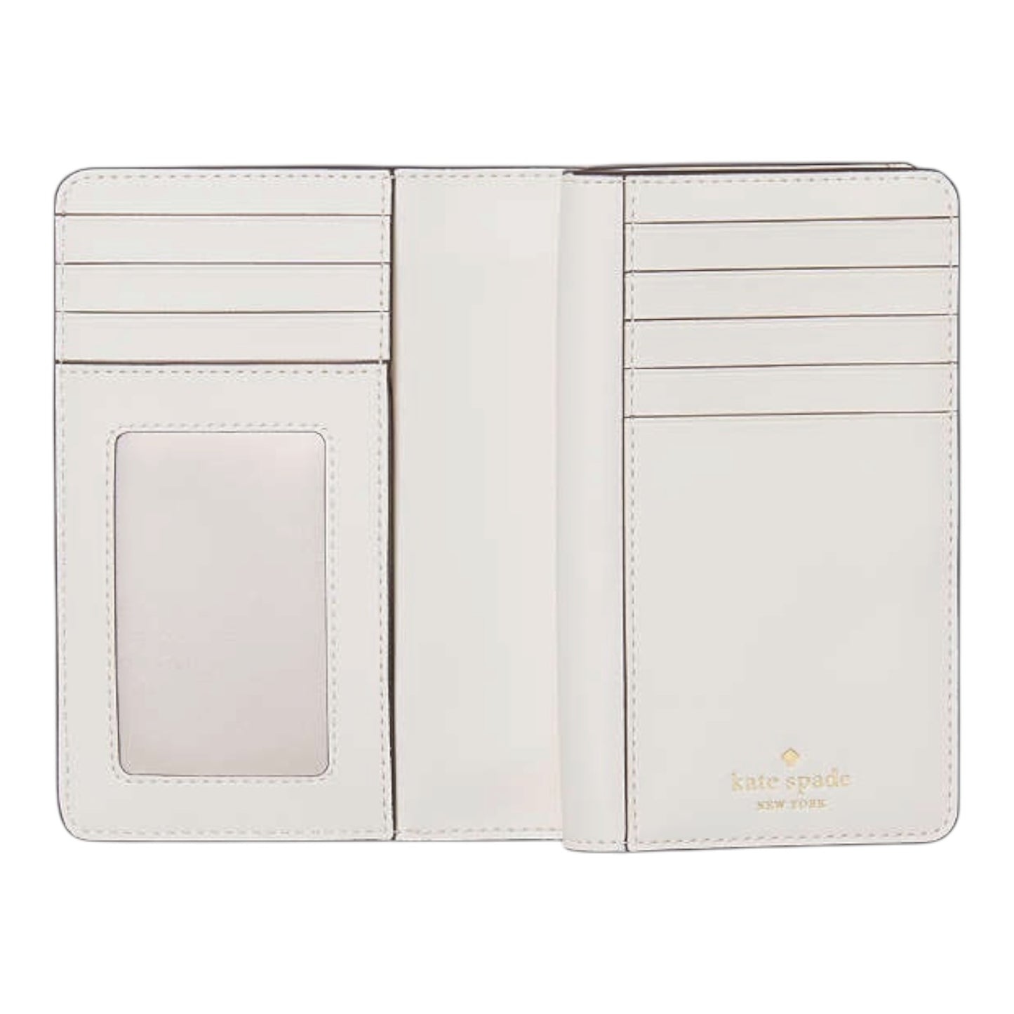 Kate Spade White Medium Bifold Wallet