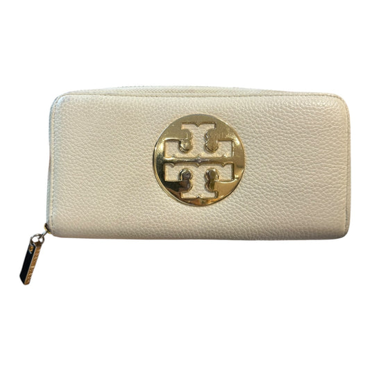 Tory Burch Cream Wallet Purse