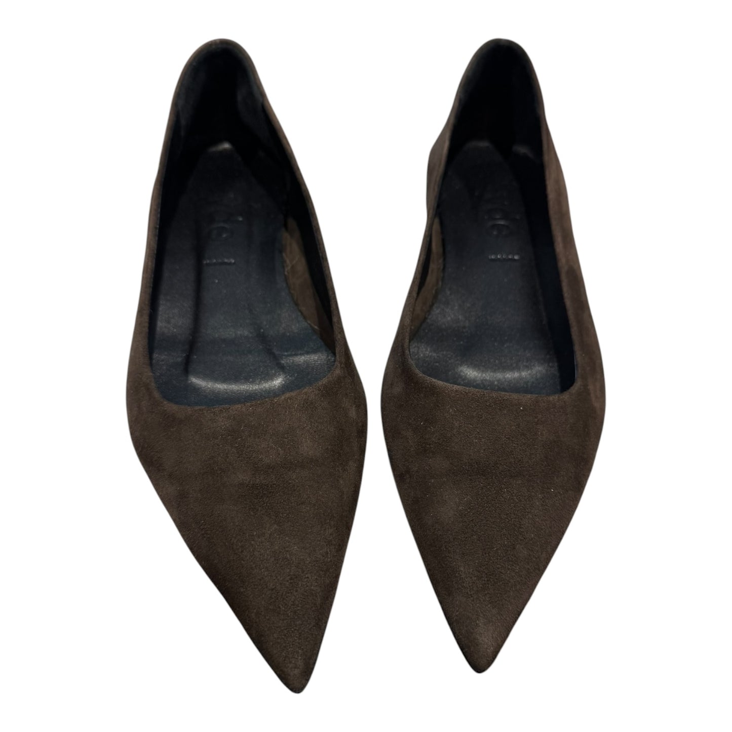 Aeyde Cassy Brown Suede Ballet Flats - 39/6 - NEW