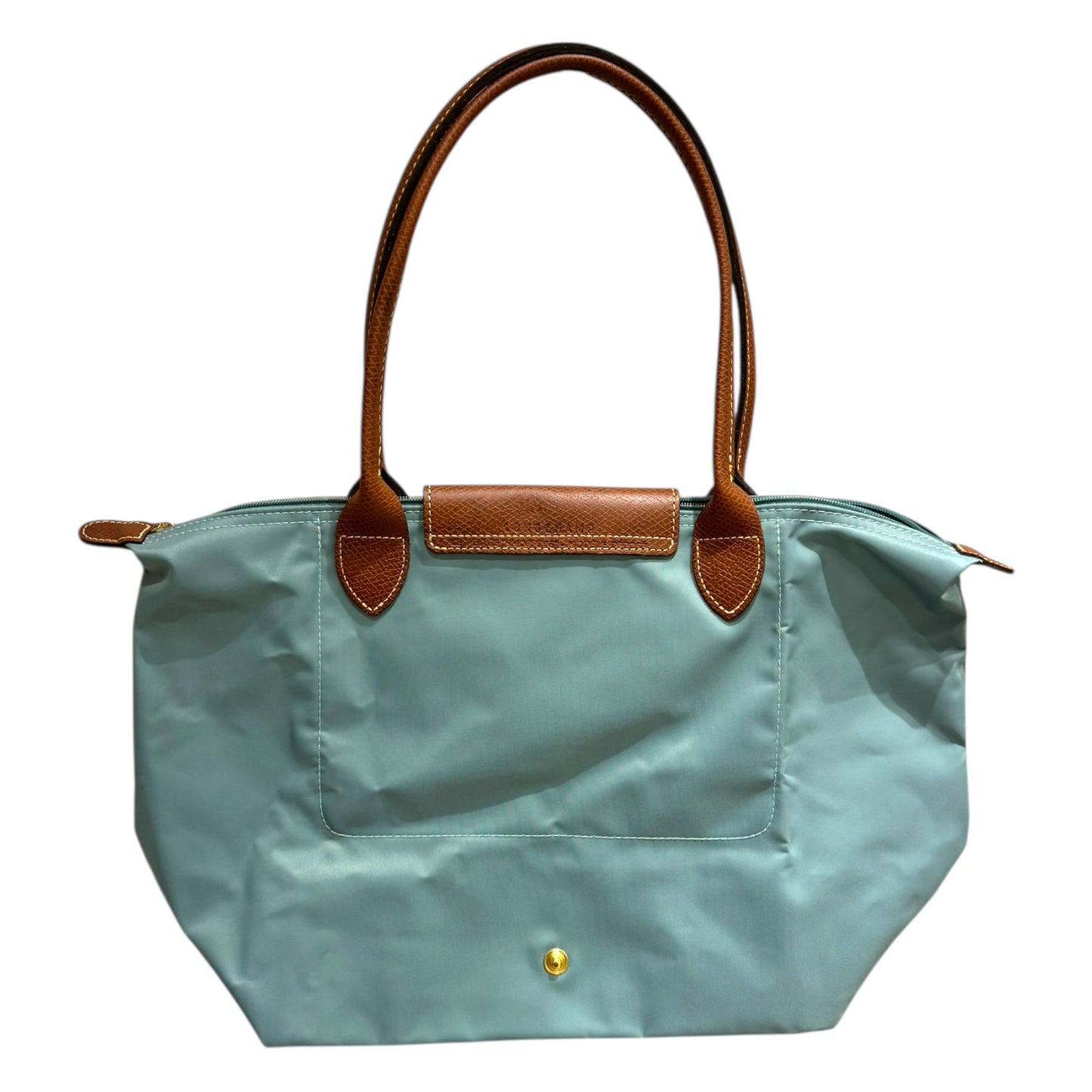 Longchamp Le Pliage Medium Tote Bag in Duck Egg Blue - NEW