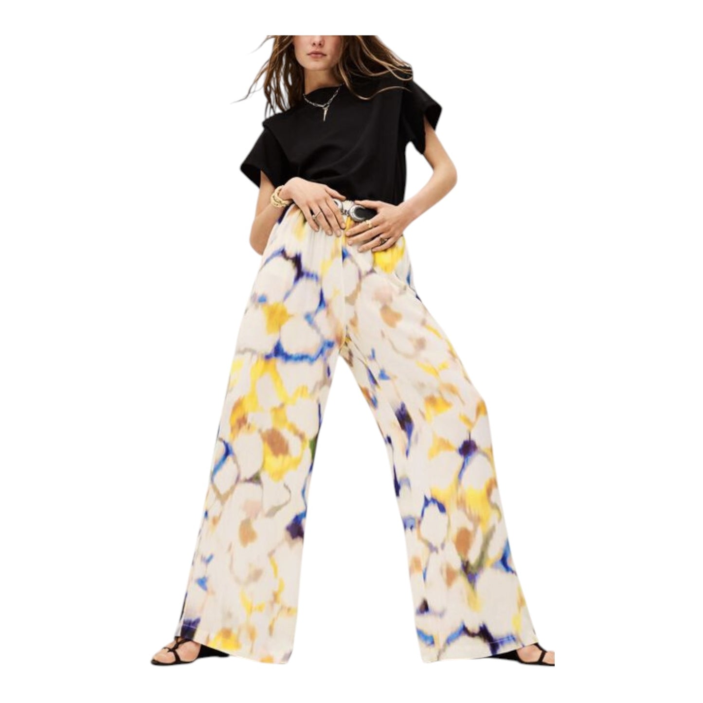 Ba&sh Abstract Foka Print Co Ord - 12