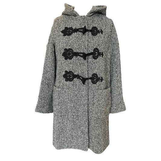 Weekend Max Mara Black Tweed Coat