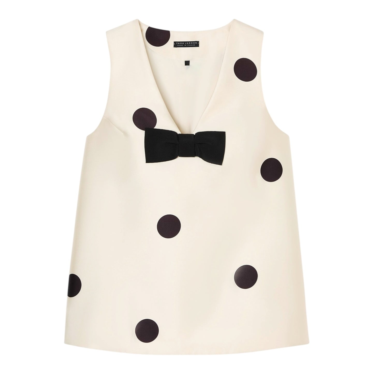 Tara Jarmon Ecru Polka Dot Two Piece - 10/12