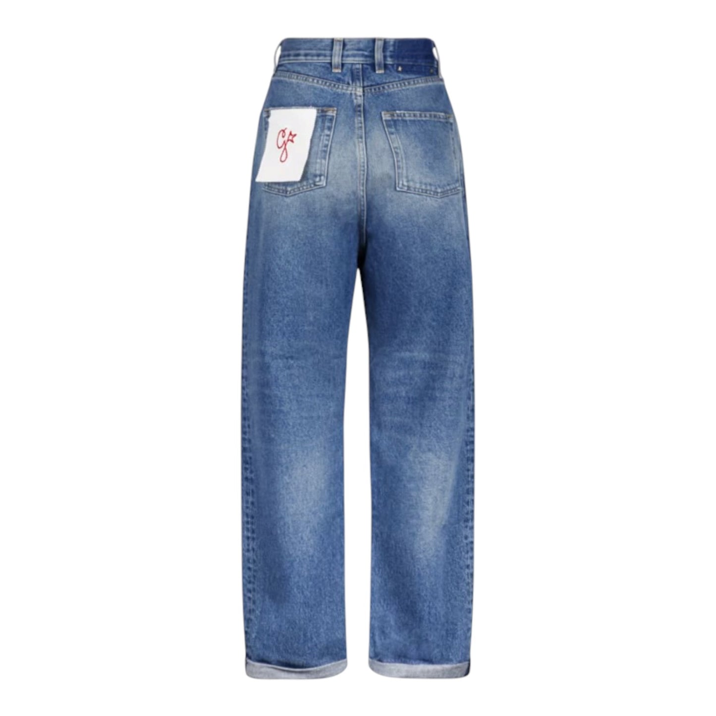Golden Goose Star Motif Kim Wide Leg Jeans - 8