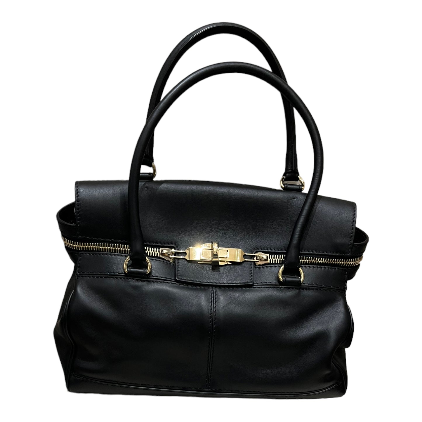 Max Mara Black Leather Bag