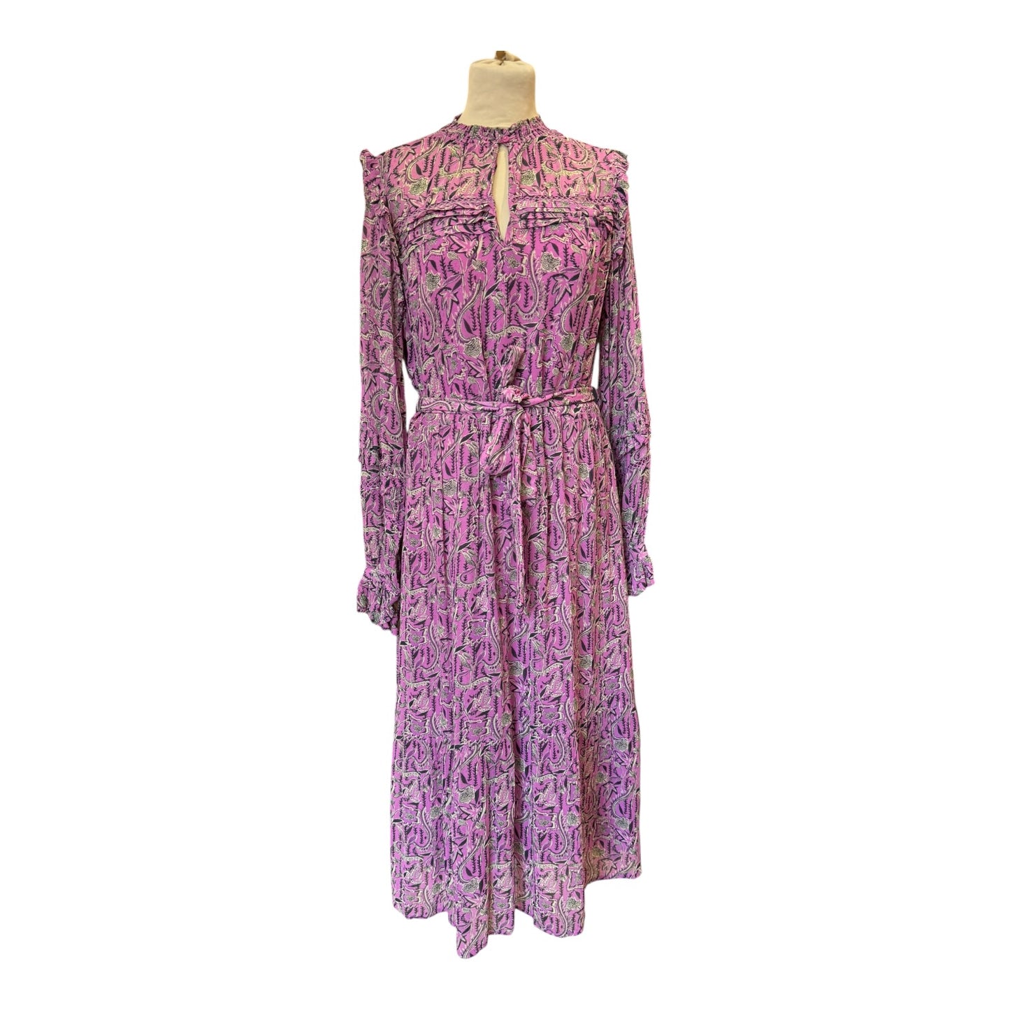 Pom Flows Mauve Dress - 12