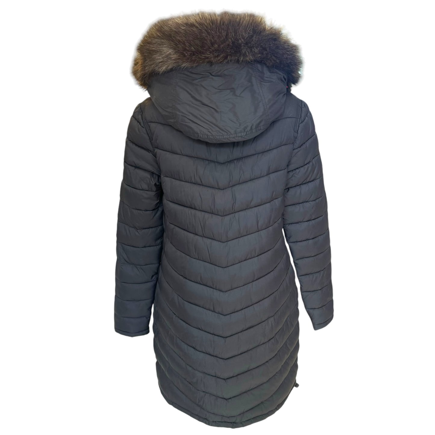 Superdry Black Puffer Coat - 12