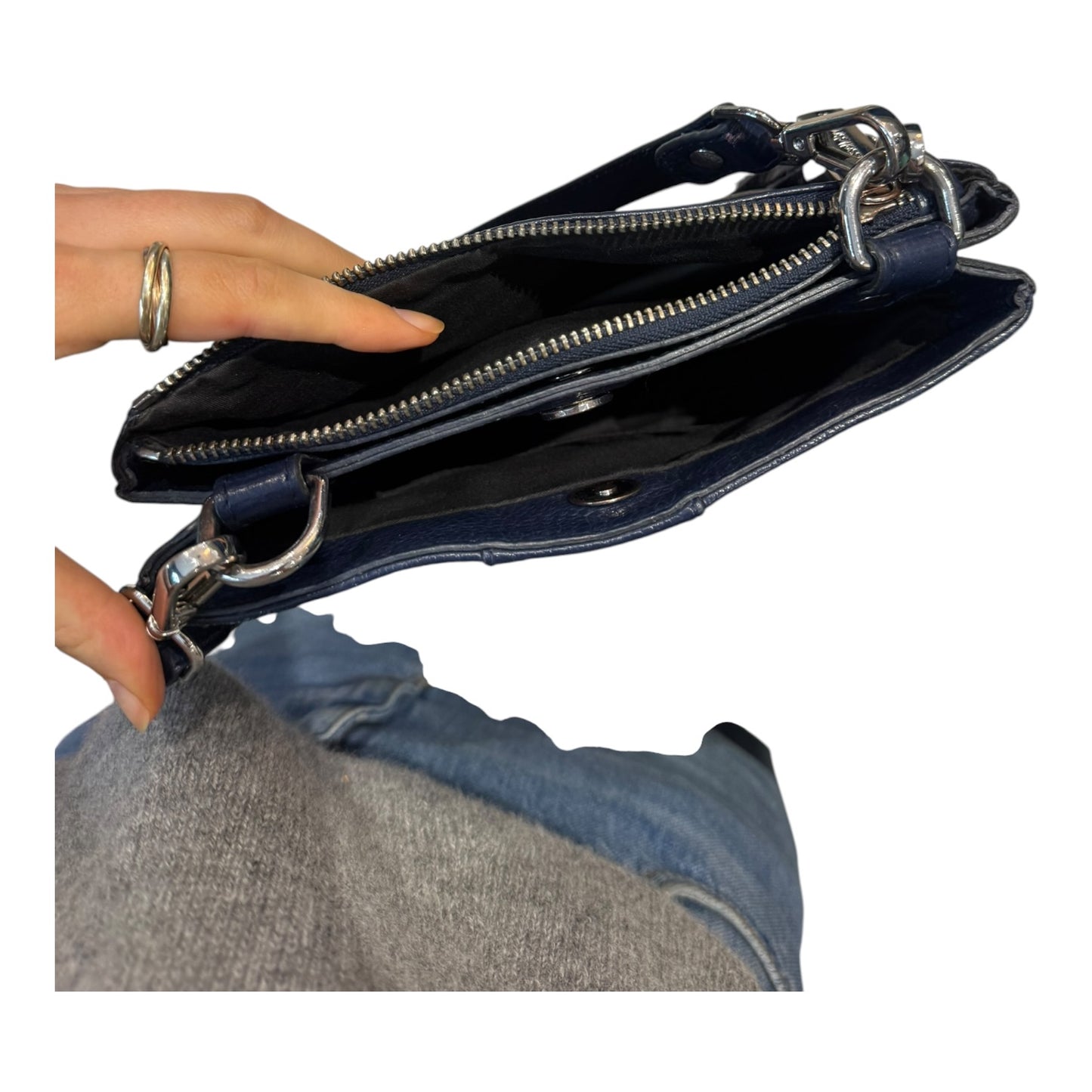 Russell & Bromley Navy Crossbody Bag