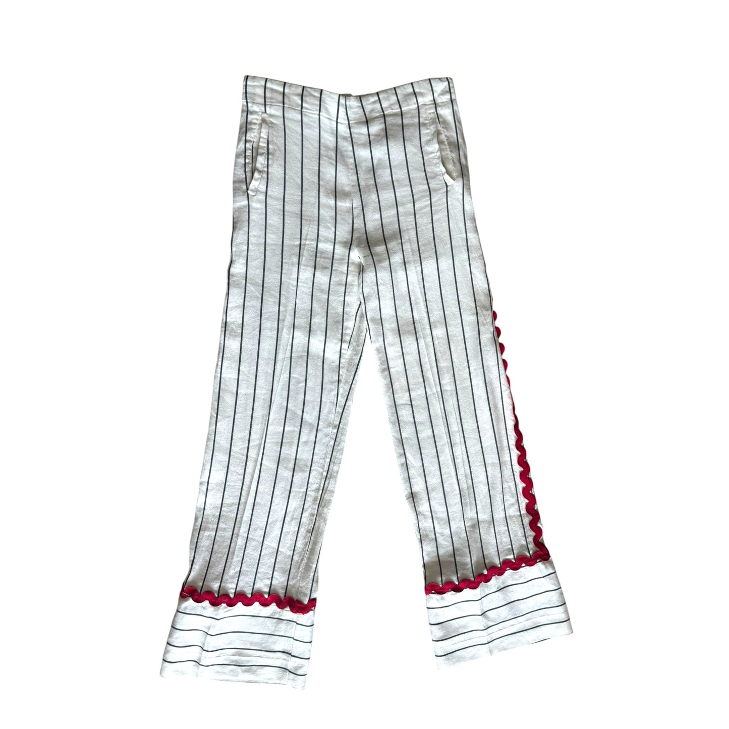 Villagallo Sandra Stripe Trousers - 10